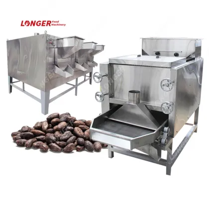 Cacao Beans Huller and Cocoa Roasting Machine: Sheller & Sifter