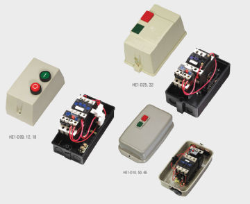 3 Phase Electrical He1-d Magnetic Motor Starter Switch For Home 220v / 380v / 550v