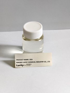 Agente purificante del gas a base di dietanolamina liquida trasparente