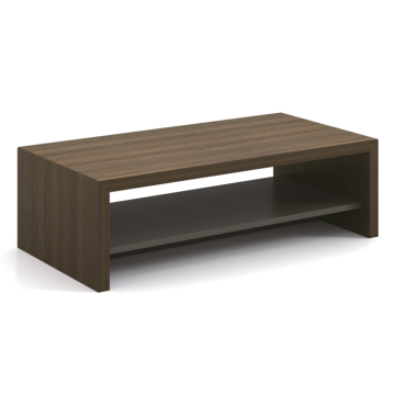 Mesa de centro com painel de camada dupla