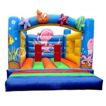 Mini Sea Life Inflatable Bouncy Castle on Promotion