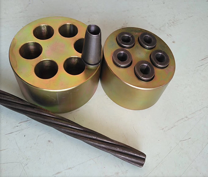 5mm Prestressed Anchorage: Precast Concrete Beam Anchor with 0.6\" Single Core Cable Wire Clamp