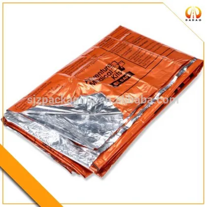 Emergency Blanket with Printed Company Logo
