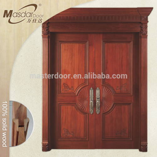 Kerala Teak Wood Front Double Door Designs, High Quality Kerala Teak