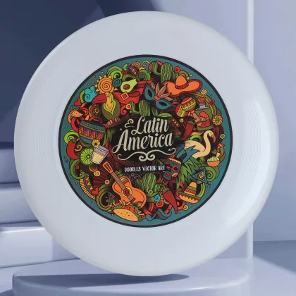 Plastic Flying Discs: Ultimate Frisbee Toy for Kids and Pets