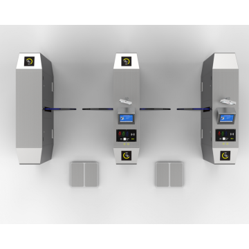 ESD-System-Barcode-Scanner-Drehkreuz-Tor