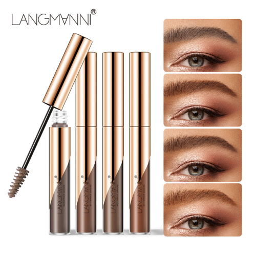 4 Colors Eyebrow Mascara Cream Brush Microblading Long Lasting Waterproof Eye Brow Gel Pen Makeup Cosmtic Tool Sobrancelh TSLM1