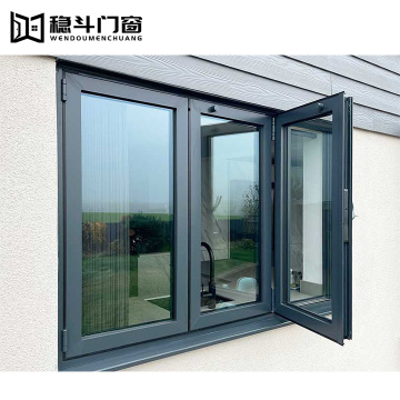 Modern Glass Commercial Folding Windows