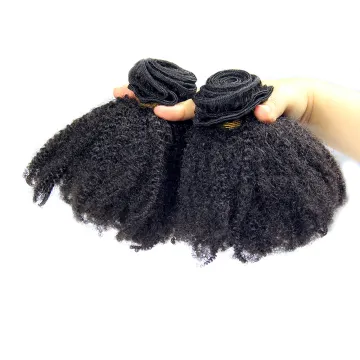Top selling pure human hair cuticle aligned hair extensions for black women