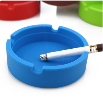 Portable and classical Round silicone ashtray
