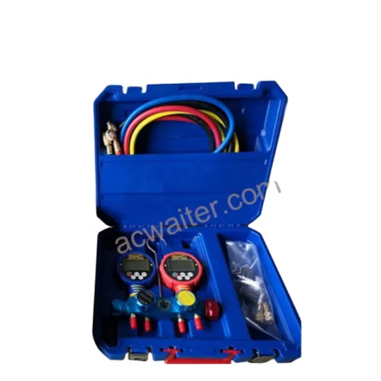 auto car ac tools repair 4valve digital manifolds