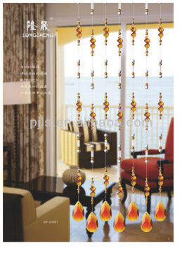 Crystal beads curtains,new design of crystal curtain