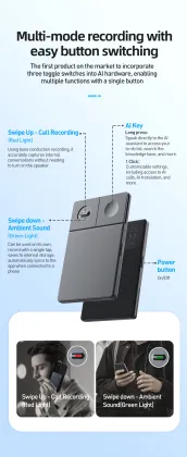 AI transcription recorder