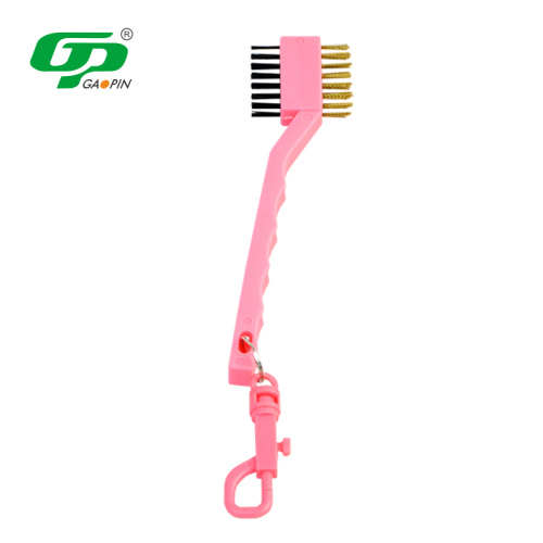 Classical Golf Club Brush Groove Cleaner for Bag