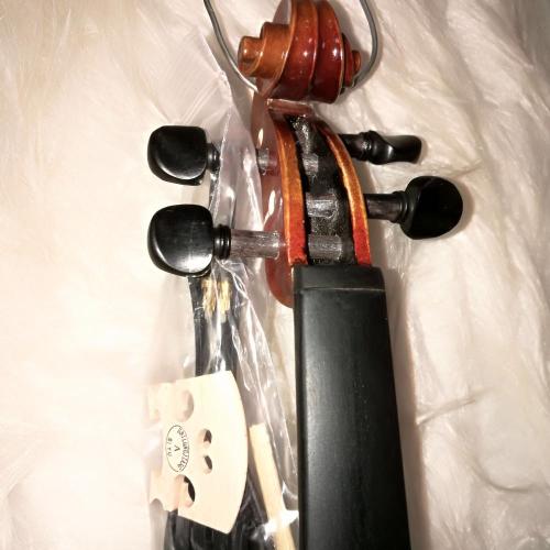 Ebony ausgestattet massive Holz Violine