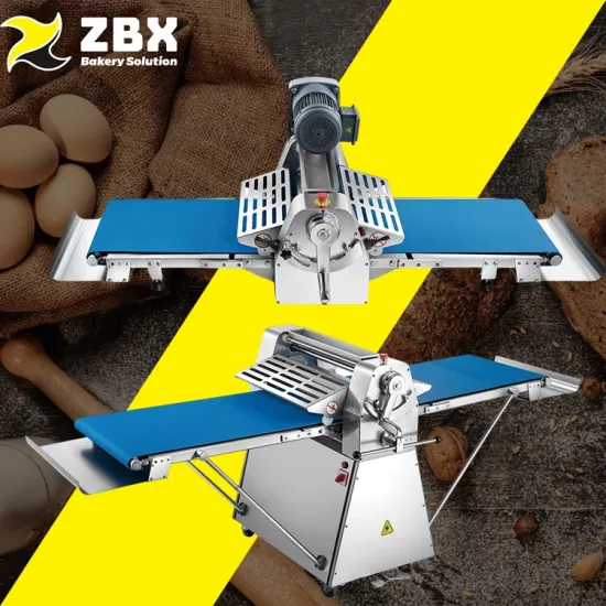 Electric Rolling Crisper Machine Automatic Dough Roller Bakery Machines Sheeter