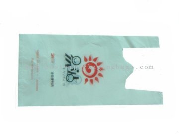 Ldpe / Pe White Plastic Biodegradable Bags Environment And Eco