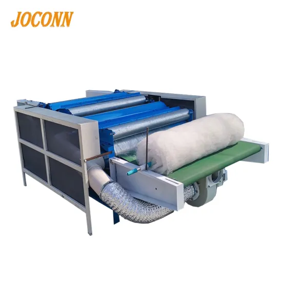 Double Roller Cotton Bale Waste Fiber Opener Machine for Old Wool and Polyester Fiber Recycling