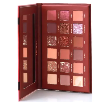 OEM Custom Cosmetics Glitter Minerals Powder Eye Shadow Palette Supplier