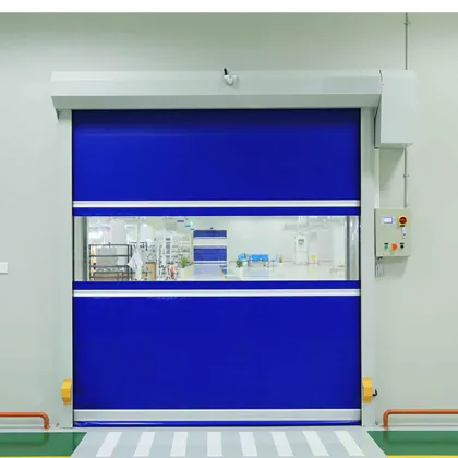 Large fast stacking door