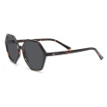 Big Hexagon Acetate Eyeglasses