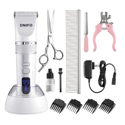 Hond Clippers Cordless Pet Grooming Set