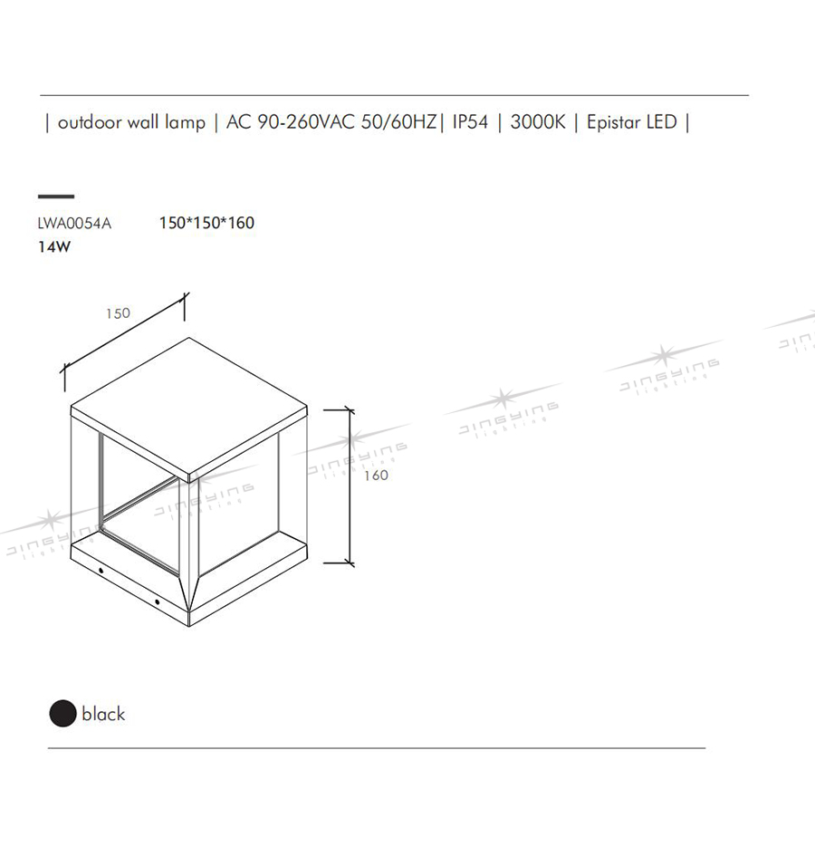 Garden Lamp LWA0054A