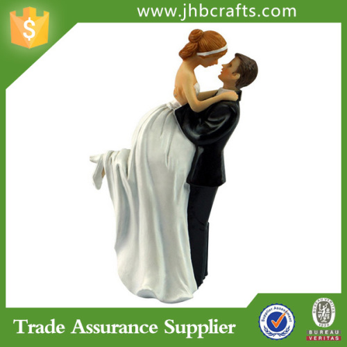 3d Resin Custom Wedding Cake Topper With Couple Figurine, High Quality
