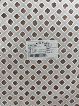 Breathable 100% Cotton Rectangular Hollow Design Fabric for Comfortable Clothing