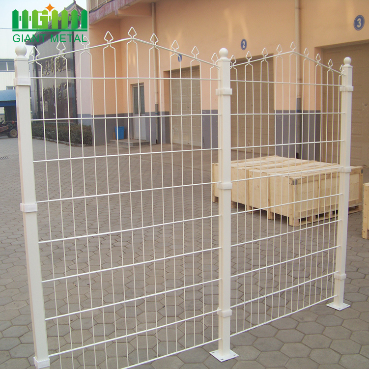 Galvanized Protection Metal Prestige Double Wire Fence