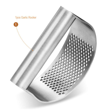 Garlic Press Metal Kitchen Utensil