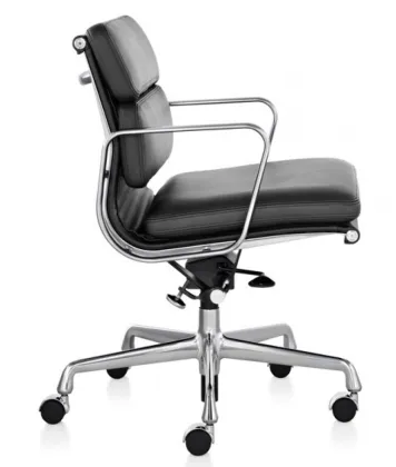 Modern Eames Soft Pad Leather Management Office Chair