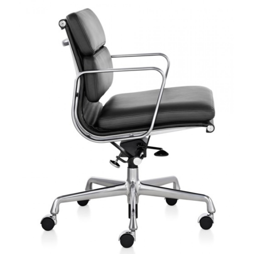 Modern Eames Soft Pad Leather Management Office Chair