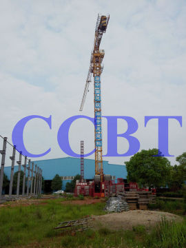 qtz series hydraulic electric self-rising tower crane