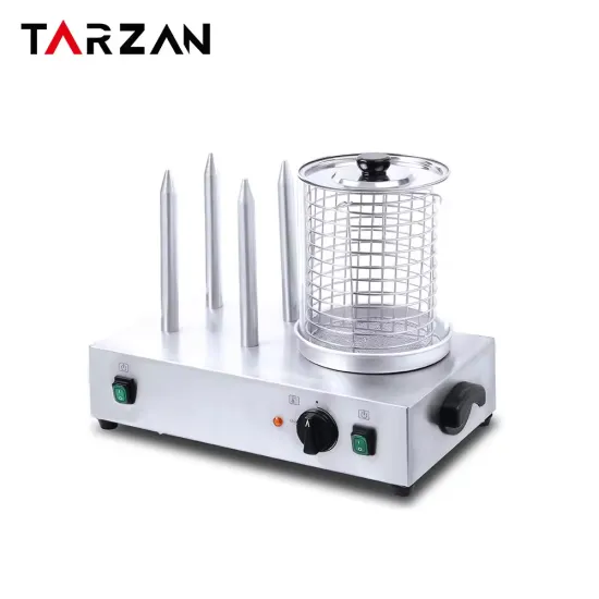 Commercial Hot Dog Roller Machine and Grill: Perfect for Restaurants and Food Stands