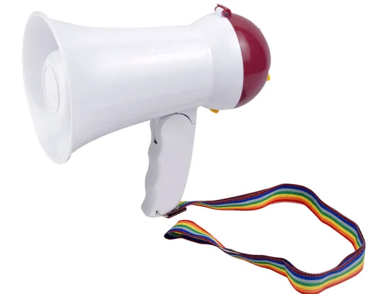mini follding handle megaphone