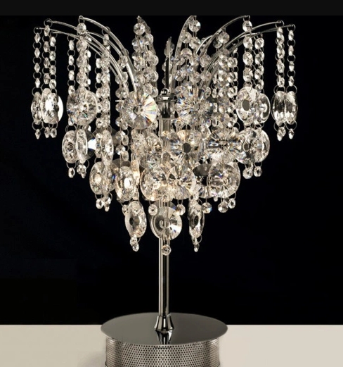 good quality crystal table light wedding table decorations