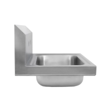 Wall mounted wash basin for airport