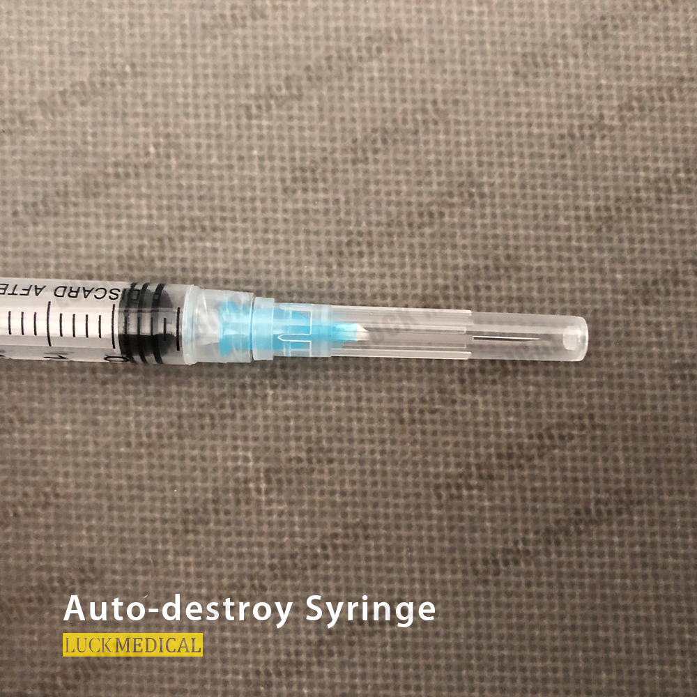 Main Picture Safety Syringe Auto Destroy Type07