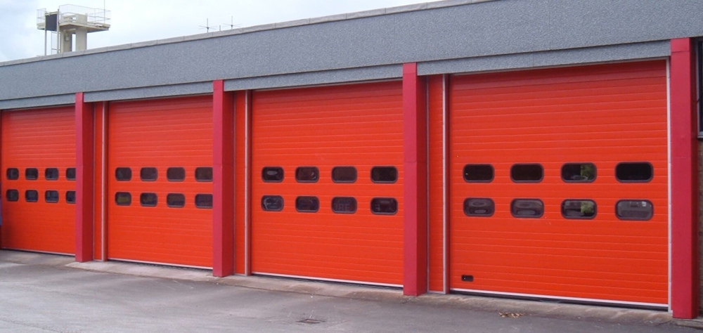 Firehouse Overhead Sectional Door Major 2