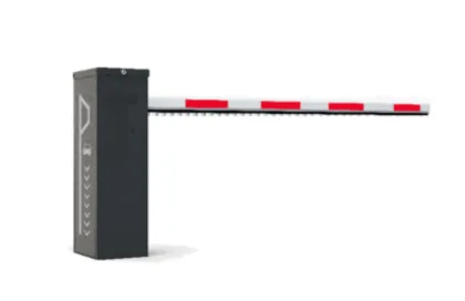 Parking lot straight pole gate