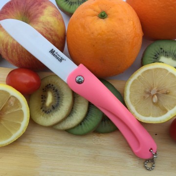 Foldable Pocket Folding Ceramic Cutlery Camping Kitchen Tool Fruit Foldable Knife