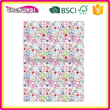 Decorative laser printed paper flower wall,wall paper decorative