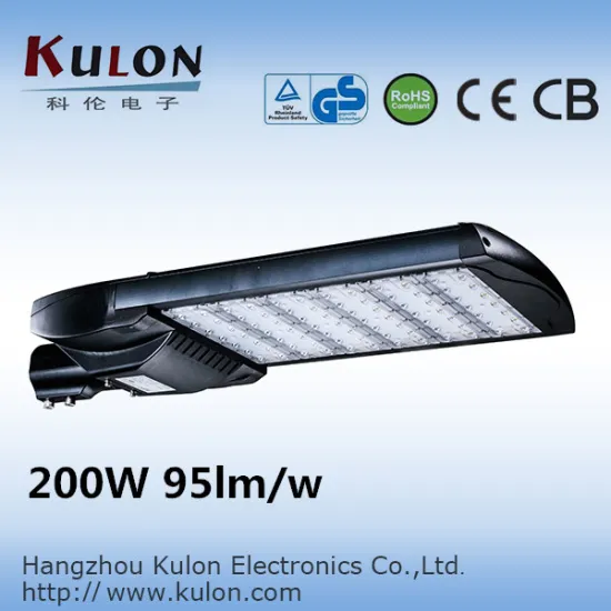 Automatic outdoor surge protection 200w solar led street light