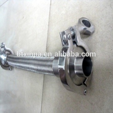 metal flexible hose with cam lock quick coupling