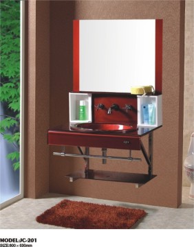 Bathroom Cabinet Toilet Glass Roof Basin Bowl