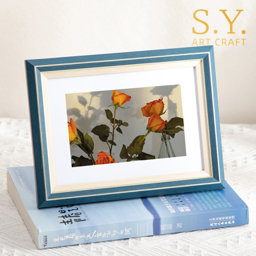 Moldura Azul Mar Profundo da América do Norte