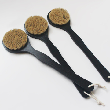 Black environmental protection bathing brush is degradable