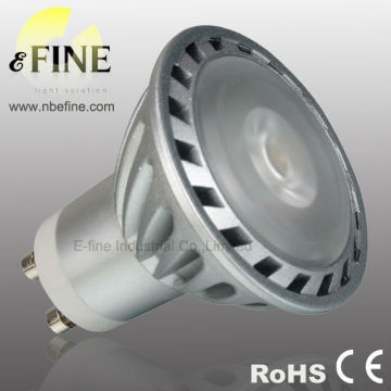 LED COB GU10 sharp led 5W spot light LED bulb aluminium body