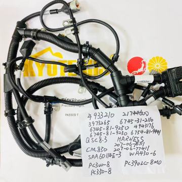 PC360-8 and PC350-8 Harness Part Numbers Search
